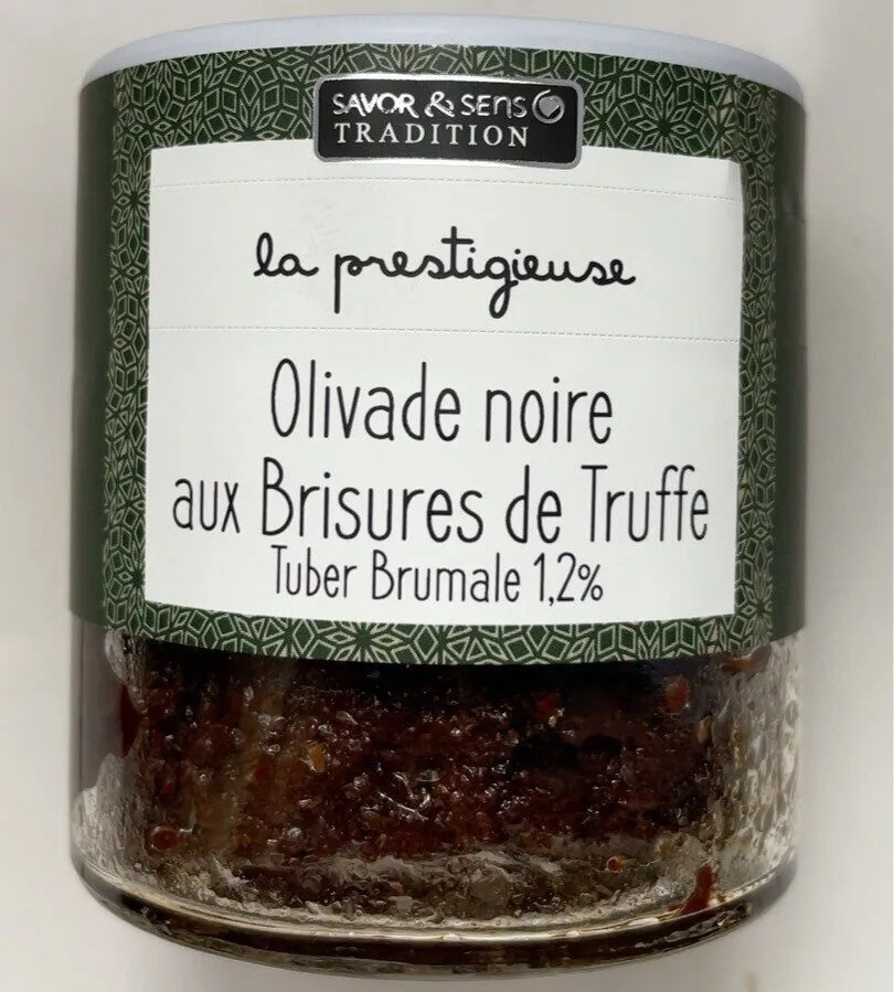 Olivade noire aux brisures de truffe