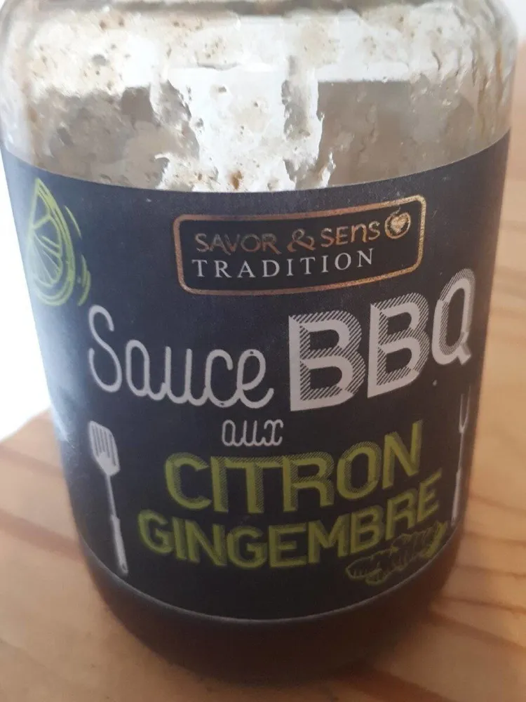 Sauce BBQ au citron gingembre