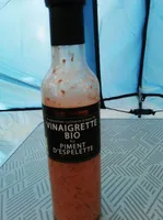 Vinaigrette bio is au piment d espelette