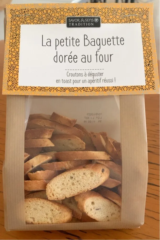 La petite baguette au four