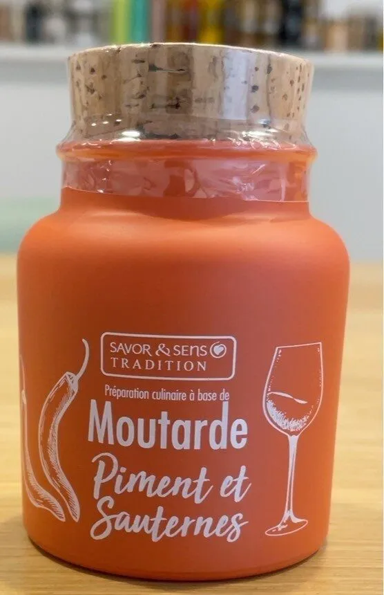 Moutarde piment et sauternes