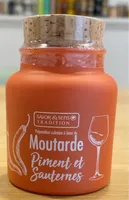 Moutarde piment et sauternes