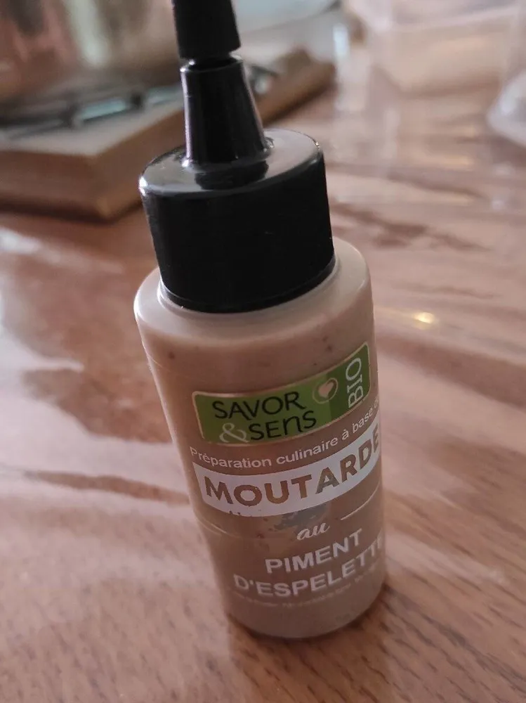 Moutarde au piment d'Espelette