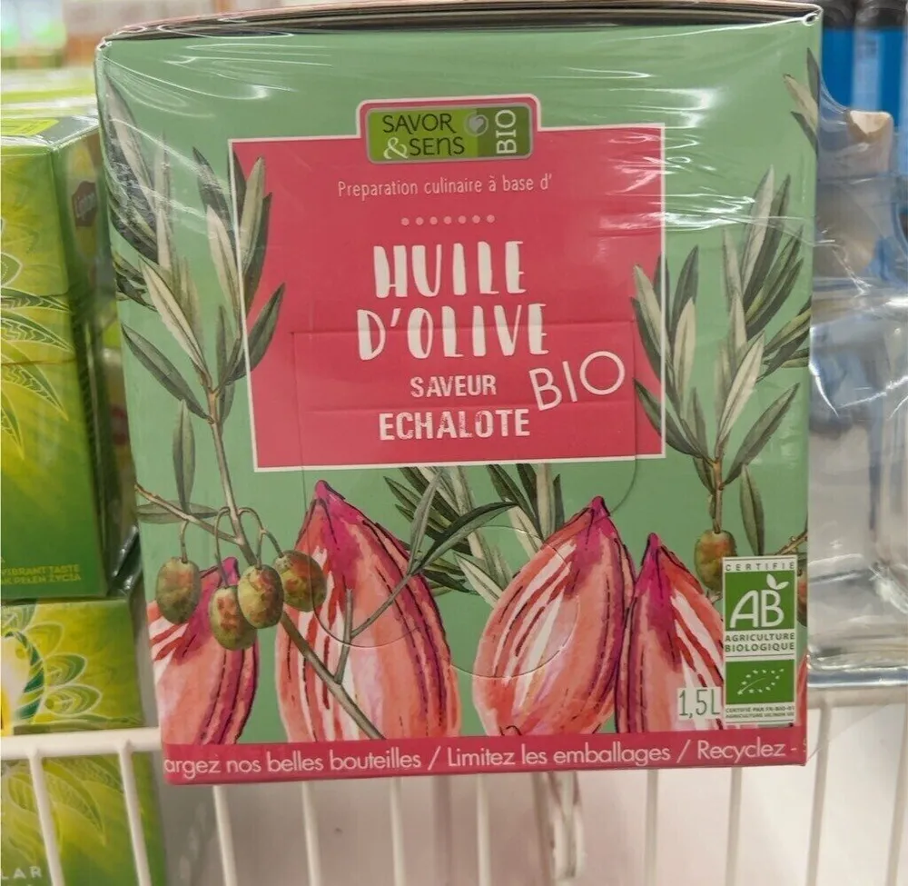 Huile olive echalotte