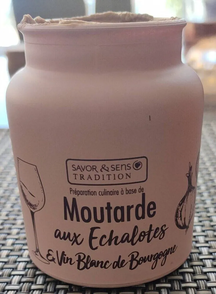 Moutarde aux échalotes