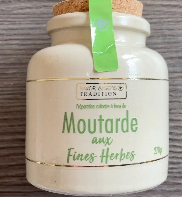 Moutarde aux fines herbes
