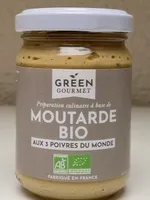 Moutarde Bio aux 3 poivres du monde