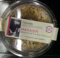 Mahalepi crème de lait à la fleur d'oranger