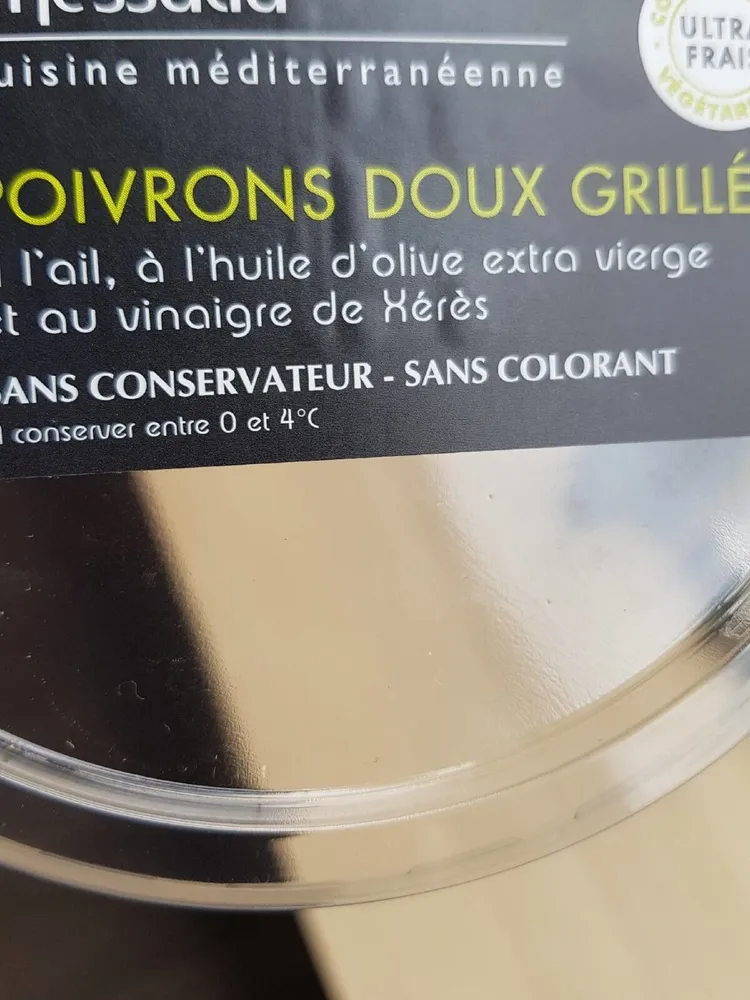 Poivrons doux grillés