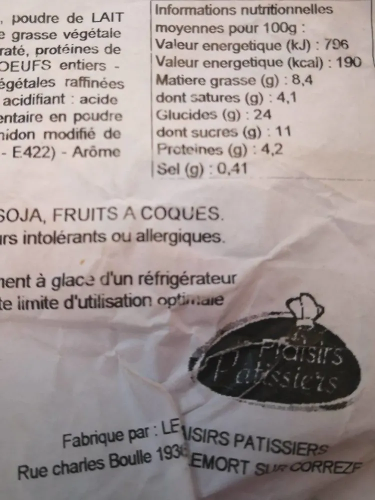 Choux à la crème patissiere