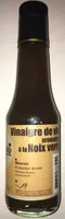 Vinaigre de vin aromatisé à la Noix verte