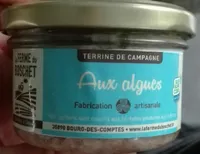 Terrine de campagne aux algues