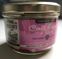 Terrine de jambon confit d'oignon