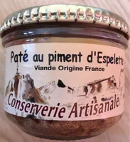 Paté au piment d'Espelette