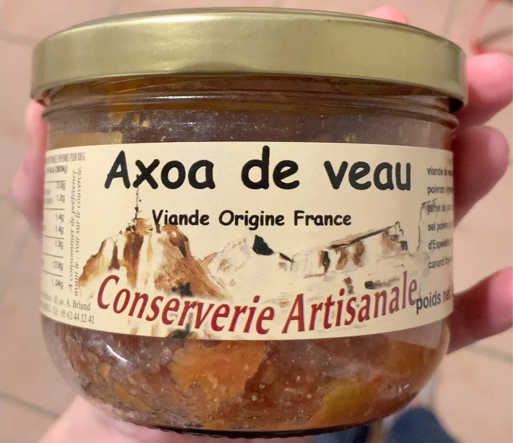 Axoa de veau