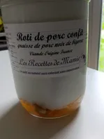 Roti de porc confit