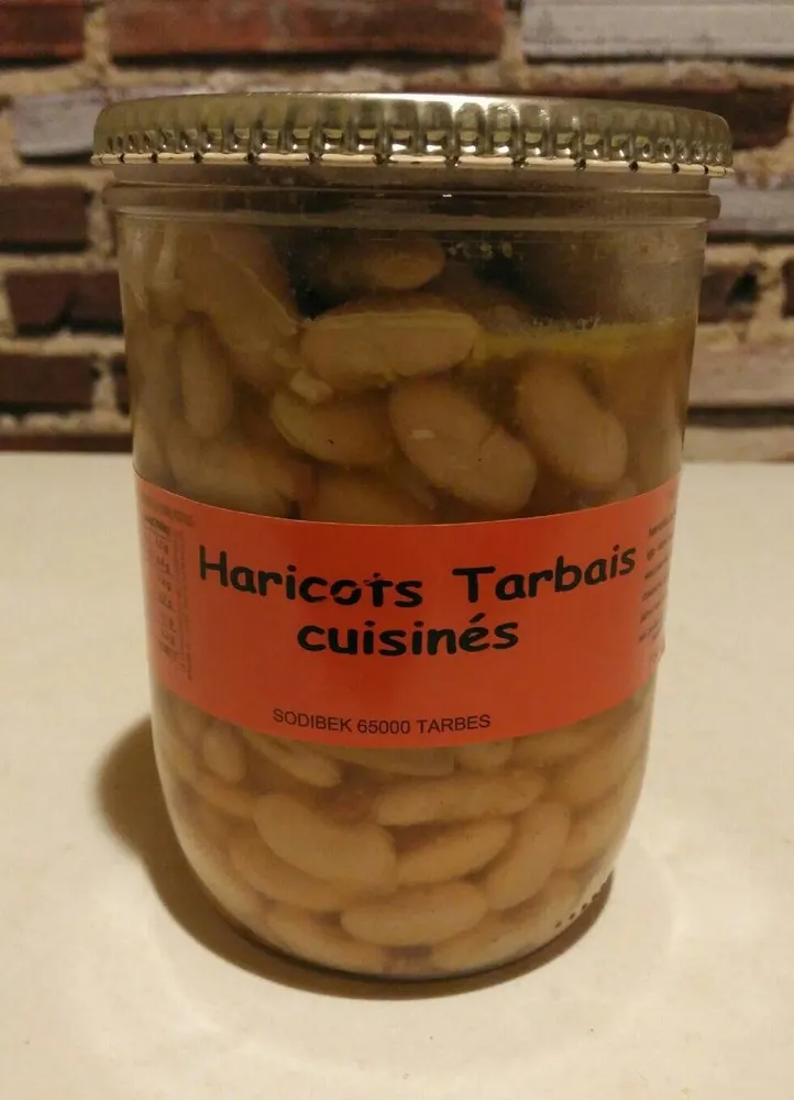 Haricots tarbais cuisinés