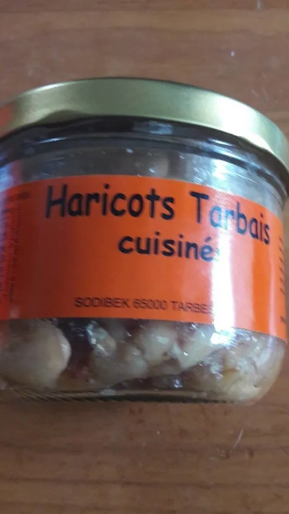 Haricots Tarbais cuisinés
