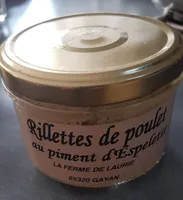 Rillettes de poulet