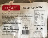 Nems au porc