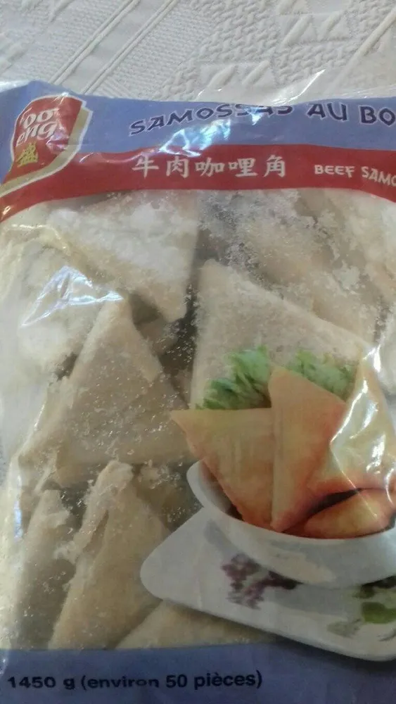 Samosas au boeuf