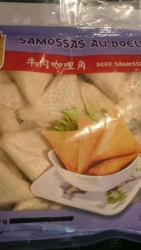 Samoussas au boeuf