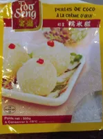 Perles de Coco à la crème d'oeuf