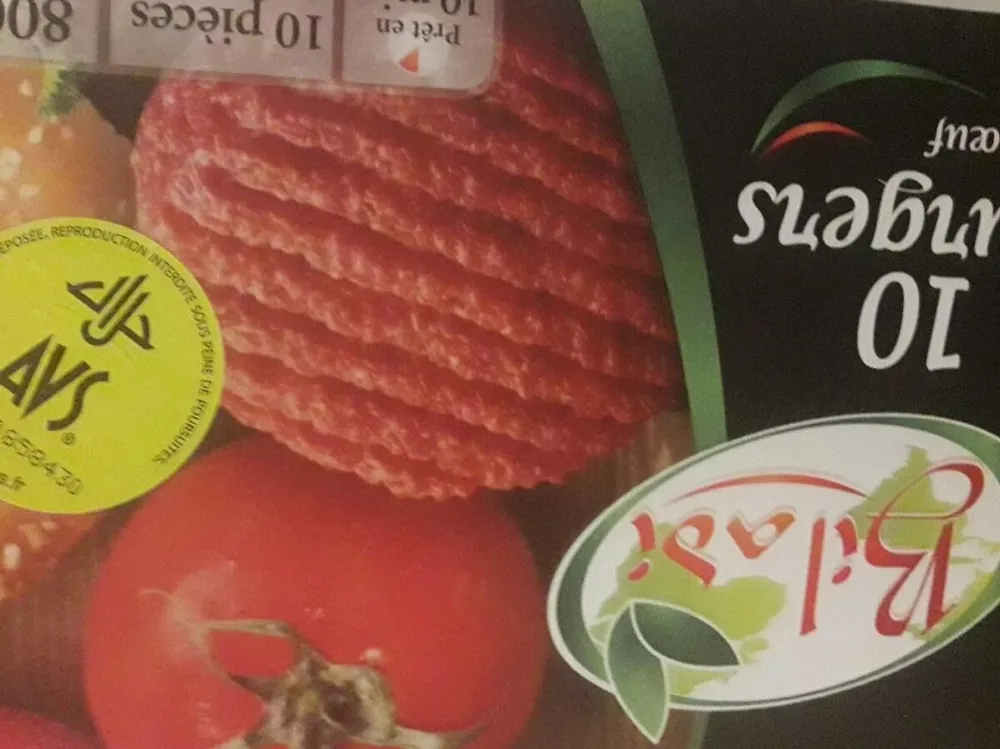 10 burgers de boeuf