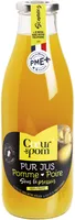 Pur jus de Pomme et Poire Cœur de Pom'