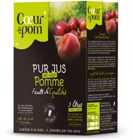 Pur Jus de Pommes Naturel Bib 3L Cœur de Pom'