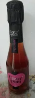 Jus gazéifie pomme framboise
