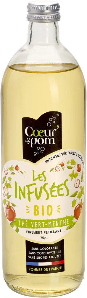 Infusées BIO Thé Vert Menthe 75cl