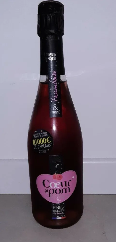 Coeur de pomme pétillant sans alcool