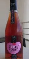 Cœur de pom framboise