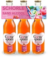 Schorle Pomme Fruits Rouges Tripack Cœur de Pom'