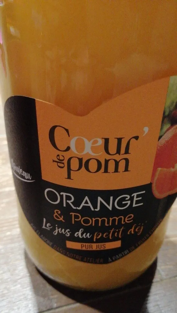 Orange & pomme