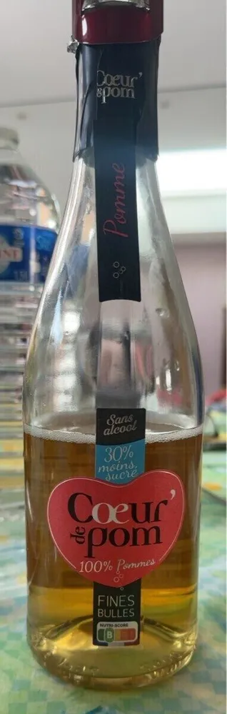 Fines bulles de pommes 30% moins sucré
