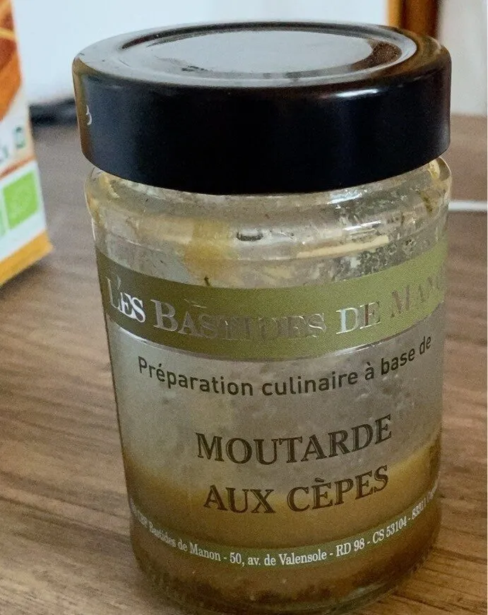 Moutarde aux cèpes