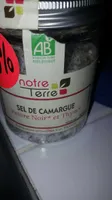 Sel de camargue poivre noir et thym