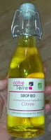 Sirop bio à la aromatisation naturelle de citron