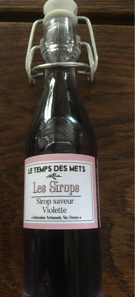 Les sirops