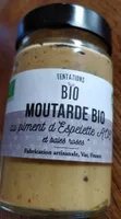 Moutarde bio au piment d'Espelette AOC