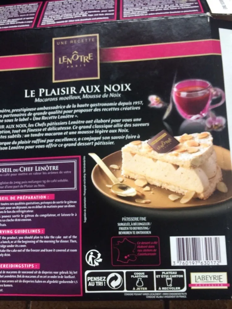 Le plaisir aux noix
