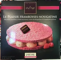 Le plaisir Framboises-Nougatine