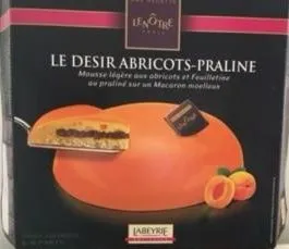 Désir abricots-praliné
