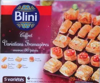 Coffret variations fromagères, mini feuilletés