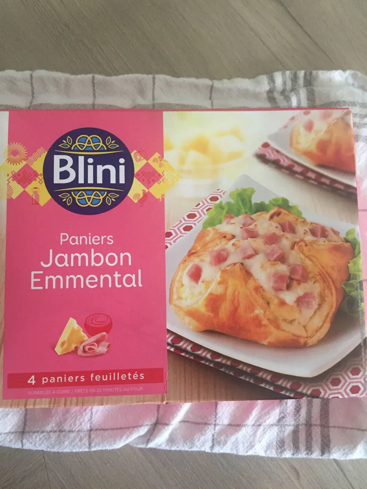 Feuilleté jambon emmentale