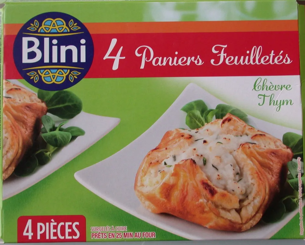 Panier Feuilleté Chèvre Thym