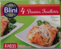 Panier Feuilleté Chèvre Thym