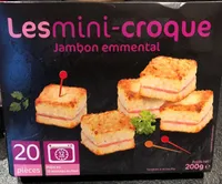 Les mini-croque jambon emmental